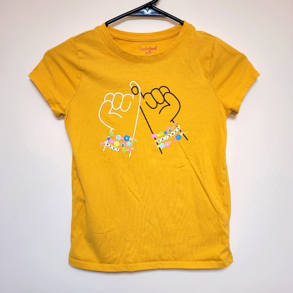 ✨️Girls | M (7/8) | Friendship Bracelet Graphic Tee | Cat & Jack